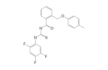 2-[(4-METHYLPHENOXY)-METHYL]-N-(2,4,5-TRIFLUOROPHENYLCARBAMOTHIOYL)-BENZAMIDE