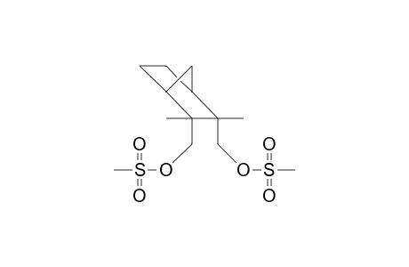 2-exo, 3-exo-Dimethyl-2-endo,3-endo-bis(methylsulfonyloxy-methyl)-bicyclo(2.2.1)heptane