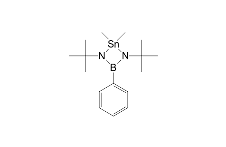 1,3-DI-TERT.-BUTYL-4,4-DIMETHYL-1,3-DIAZA-2-STANNA-4-BORA-CYCLOBUTANE