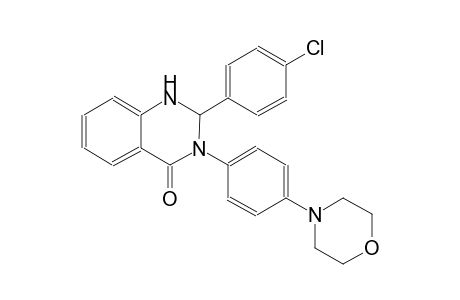 4(1H)-quinazolinone, 2-(4-chlorophenyl)-2,3-dihydro-3-[4-(4-morpholinyl)phenyl]-