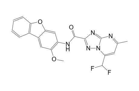 7-(difluoromethyl)-N-(2-methoxydibenzo[b,d]furan-3-yl)-5-methyl[1,2,4]triazolo[1,5-a]pyrimidine-2-carboxamide