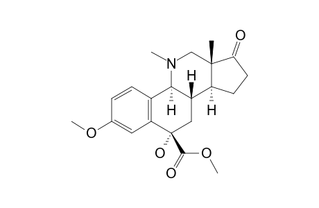 METHYL-6-HYDROXY-3-METHOXY-11-METHYL-17-OXO-11-AZAESTRA-1,3,5(10)-TRIENE-6-CARBOXYLATE