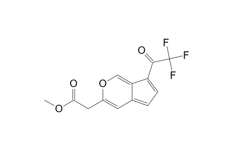 Methyl 7-(Trifluoroacetyl)cyclopenta[c]pyran-3-ylacetate