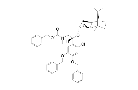 (2S-(2-ALPHA(S),3A-ALPHA,4-BETA,7-BETA,7A-ALPHA))-(PHENYLMETHYL)-N-(2-(2-CHLORO-4,5-DI-(PHENYLMETHOXY)-PHENYL)-2-((OCTAHYDRO-7,8,8-TRIMETHYL-4,7-