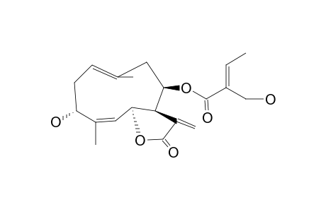 (3R,6R,7R,8R)-HELIANGA-1(10),4,11(13)-TRIEN-12,6-OLIDE,3-HYDROXY-8-(5'-HYDROXYTIGLOYLOXY)