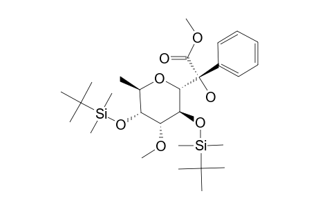 (2R)-METHYL-3,7-ANHYDRO-2-PHENYL-4,6-BIS-O-TERT.-BUTYLDIMETHYLSILYL-5-O-METHYL-8-DEOXY-ALPHA-D-ALTRO-OCTITOLATE