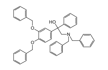 3,4-BIS(BENZYLOXY)-alpha-[(DIBENZYLAMINO)METHYL]BENZHYDROL