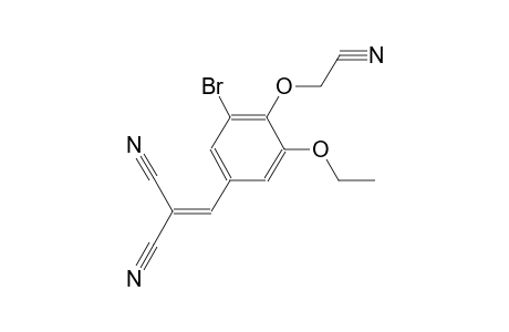 2-[3-bromo-4-(cyanomethoxy)-5-ethoxybenzylidene]malononitrile