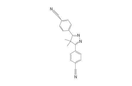 3,5-BIS-(4'-CYANOPHENYL)-4,4-DIMETHYL-4H-PYRAZOLE