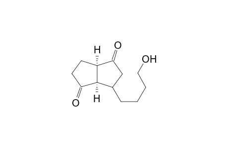 (3aR,6aR)-3-(4-Hydroxybutyl)hexahydropentalene-1,4-dione