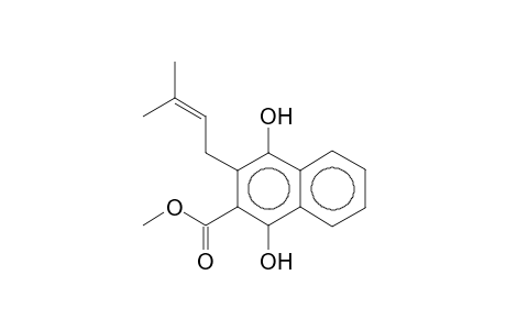 Methyl 1,4-dihydroxy-3-(3-methyl-2-butenyl)-2-naphthoate