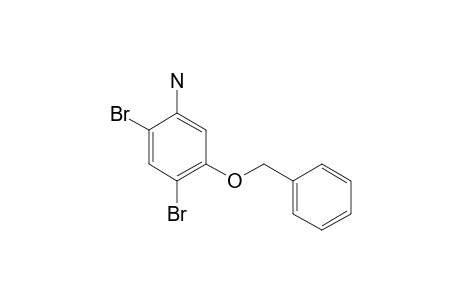 [5-(benzyloxy)-2,4-dibromo-phenyl]amine