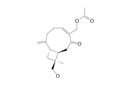 (1S,9R,11S)-12-HYDROXY-14-ACETOXY-CARYOPHYLLA-2(15),5Z-DIEN-7-ONE