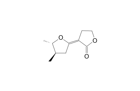 (3E)-3-[(4R,5S)-4,5-dimethyl-2-oxolanylidene]-2-oxolanone