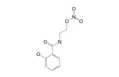 nitric acid 2-[(2-hydroxybenzoyl)amino]ethyl ester