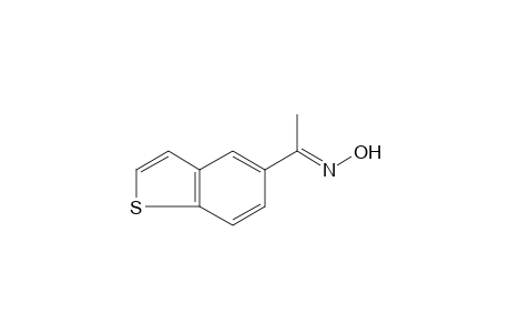 BENZO[b]THIEN-5-YL METHYL KETONE, OXIME