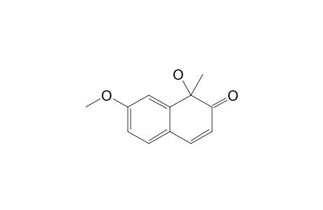 1-HYDROXY-7-METHOXY-1-METHYL-1H-NAPHTHALENE-2-ONE