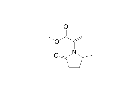 methyl 2-(2-methyl-5-oxo-pyrrolidin-1-yl)prop-2-enoate