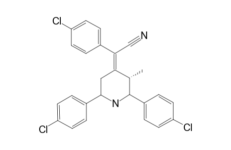 (Z)-[T(3)-METHYL-R(2),C(6)-BIS-(PARA-CHLORODIPHENYL)-PIPERIDIN-4-YLIDENE]-(PARA-CHLOROPHENYL)-ACETONITRILE;MINOR