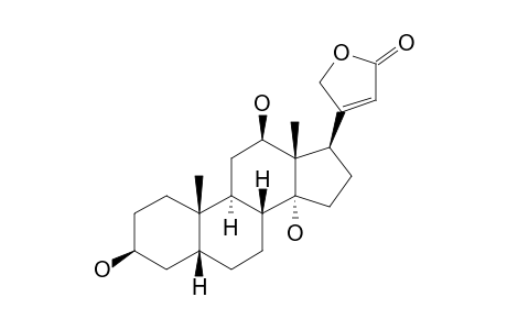 17-BETA-(2',5'-DIHYDRO-5'-OXO-3'-FURYL)-5-BETA,14-BETA-ANDROSTAN-3-BETA,12-BETA,14-TRIOL