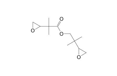 3,3,7,7-TETRAMETHYL-5-OXA-1,2:8,9-DIEPOXY-NONAN-4-ONE