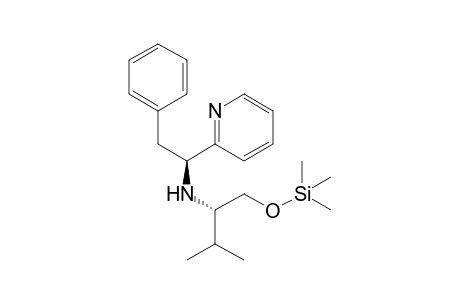 (2S)-3-methyl-N-[(1S)-2-phenyl-1-(2-pyridyl)ethyl]-1-trimethylsilyloxy-butan-2-amine