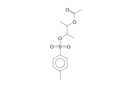 1-Methyl-2-([(4-methylphenyl)sulfonyl]oxy)propyl acetate