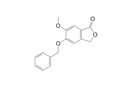 5-(BENZYLOXY)-6-METHOXY-ISOBENZOFURAN-1(3H)-ONE