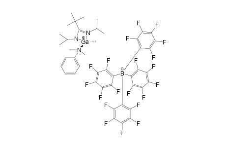 [(T)BUC(N(I)PR)2]GA(ME)(NME2PH)]-[B(C6F5)4]