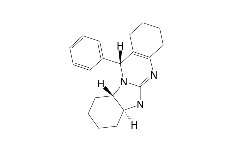 TRANS-6A-ALPHA-12-ALPHA-PHENYL-1,2,3,4,5,6A,7,8,9,10,10A,12-DODECAHYDROBENZIMIDAZO-[2,1-B]-QUINAZOLINE