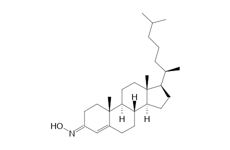 (8S,9S,10R,13R,14S,17R)-10,13-dimethyl-17-[(2R)-6-methylheptan-2-yl]-1,2,6,7,8,9,11,12,14,15,16,17-dodecahydrocyclopenta[a]phenanthren-3-one oxime