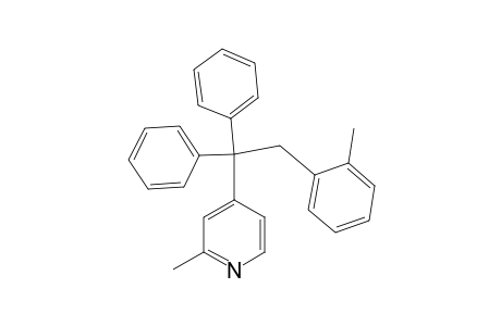 2-(2-Methylphenyl)-1-(2-methyl-4-pyridyl)-1,1-diphenylethane