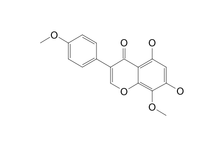 5,7-DIHYDROXY-8,4'-DIMETHOXY-ISOFLAVONE