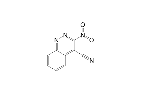 3-Nitro-4-cinnolinecarbonitrile