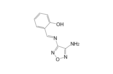 2-[(4-Amino-furazan-3-ylimino)-methyl]-phenol