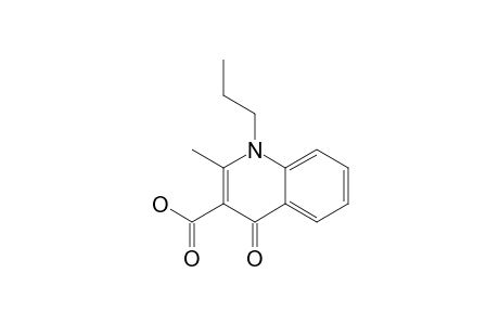 1,4-DIHYDRO-2-METHYL-4-OXO-1-PROPYL-3-QUINOLINE-CARBOXYLIC-ACID