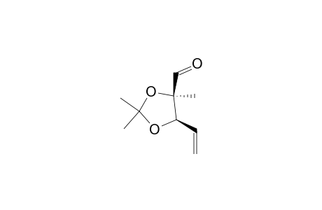 (-)-(2R,3R)-2,3-Dihydroxy-2,3-O-isopropylidene-2-methylpent-4-enal