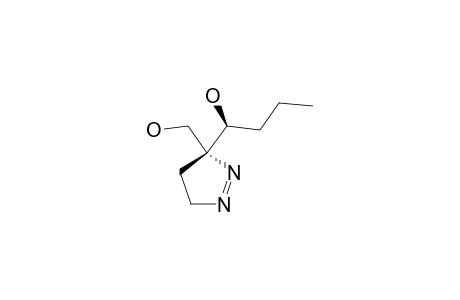 ANTI-3-(HYDROXYMETHYL)-3-(1'-HYDROXYBUTYL)-1-PYRAZOLINE;MINOR_STEREOMER