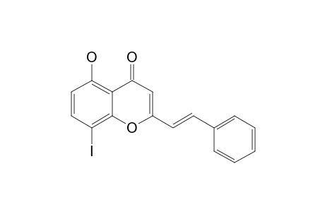 5-HYDROXY-8-IODO-2-STYRYLCHROMONE