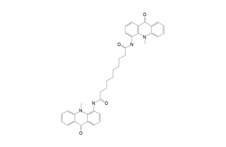 4,4'-(ALPHA'',OMEGA''-DIAMINOSEBACINOYL)-BIS-(10-METHYL-9-ACRIDANONE)