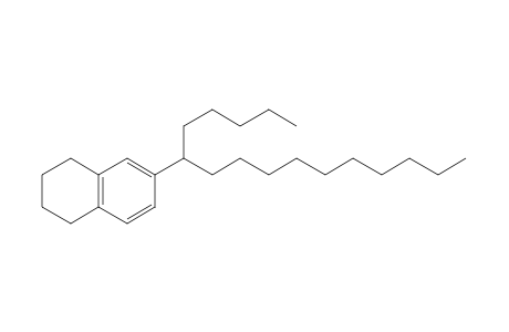 HEXADECANE, 6-/5,6,7,8-TETRAHYDRO- 2-NAPHTHYL/-,