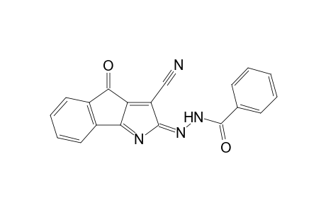 N'-(3-Cyano-4-oxoindeno[1,2-b]pyrrol-2(4H)-ylidene)-benzohydrazide