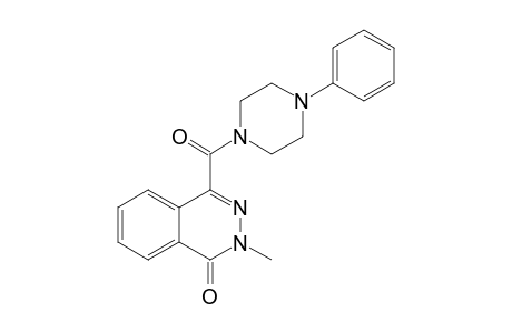 2-Methyl-4-(4-phenylpiperazin-1-yl)carbonyl-phthalazin-1-one