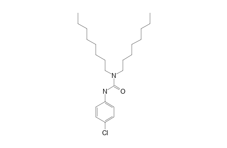 N-4-CHLOROPHENYL-N',N'-DIOCTYLUREA