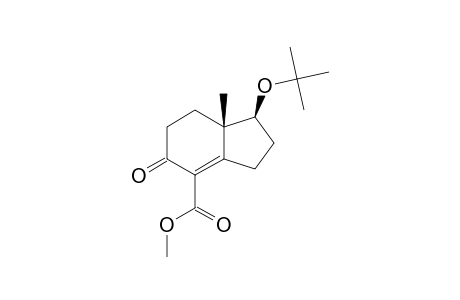 METHYL-(+/-)-1-BETA-TERT.-BUTOXY-5-HYDROXY-7A-BETA-METHYL-2,3,7,7A-TETRAHYDRO-1H-INDENE-4-CARBOXYLATE;(ENOL)