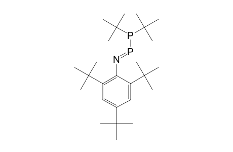 (DI-TERT.-BUTYL-PHOSPHINO)-N-[2,4,6-TRIS-(TERT.-BUTYL)-PHENYL]-IMINOPHOSPHINE