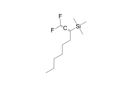 1,1-DIFLUORO-3-TRIMETHYLSILYLHEPTADIENE-1,2