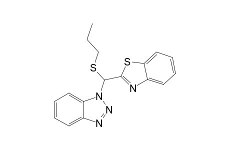 (BENZOTHIAZOL-2-YL)-(BENZOTRIAZOL-1-YL)-PROPYLTHIOMETHANE