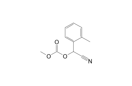 2-(Methoxycarbonyloxy)-2-(2-methylphenyl)acetonitrile