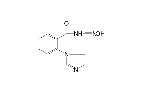 N-FORMYL-o-(IMIDAZOL-1-YL)BENZAMIDE, MONOOXIME